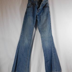 Vtg Old Navy Jeans The Girlfriend Girls 8 Slim